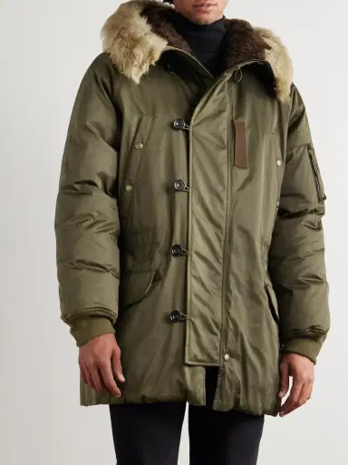 Ralph Lauren Purple Label Shearling-Trimmed Shell Down Jacket - Men | Thumbnail 3 Ralph Lauren Purple Label Shearling-Trimmed Shell Down Jacket - Men | Thumbnail 3