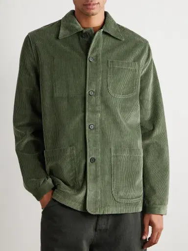 Sid Mashburn Cotton-Corduroy Overshirt - Men | Thumbnail 3 Sid Mashburn Cotton-Corduroy Overshirt - Men | Thumbnail 3