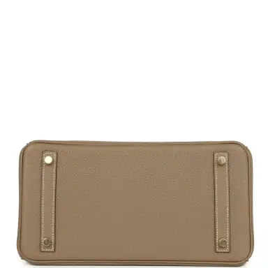HERMÈS Hermes Birkin 30 Etoupe Togo Gold Hardware | Thumbnail 6 HERMÈS Hermes Birkin 30 Etoupe Togo Gold Hardware | Thumbnail 6