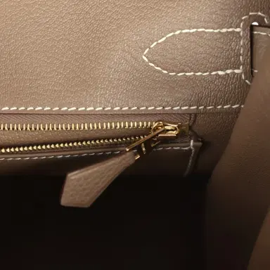 HERMÈS Hermes Birkin 30 Etoupe Togo Gold Hardware | Thumbnail 8 HERMÈS Hermes Birkin 30 Etoupe Togo Gold Hardware | Thumbnail 8