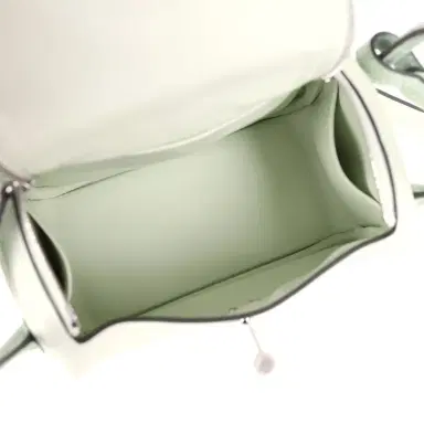 HERMÈS Hermes Mini Lindy Vert Fizz Swift and Matte Alligator Mississppiensis Touch Palladium Hardware | Thumbnail 8 HERMÈS Hermes Mini Lindy Vert Fizz Swift and Matte Alligator Mississppiensis Touch Palladium Hardware | Thumbnail 8