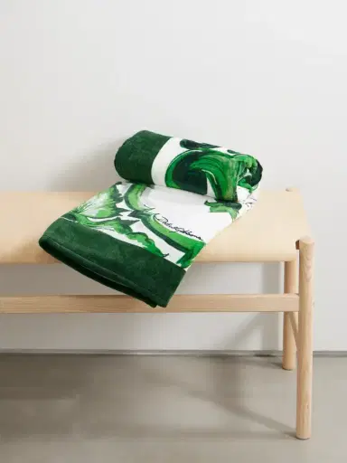Dolce & Gabbana Printed Cotton-terry Towel | Thumbnail 1 Dolce & Gabbana Printed Cotton-terry Towel | Thumbnail 1