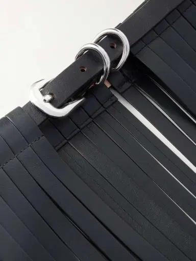 Déhanche Fringed Leather Belt | Thumbnail 3 Déhanche Fringed Leather Belt | Thumbnail 3