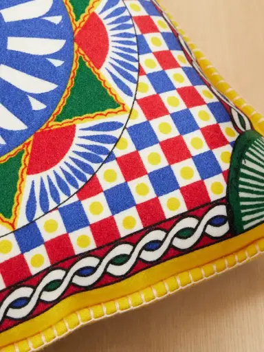 Dolce & Gabbana Cashmere-jacquard Cushion | Thumbnail 3 Dolce & Gabbana Cashmere-jacquard Cushion | Thumbnail 3