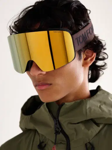 Tom Ford Logo-jacquard Webbing-trimmed Ski Goggles | Thumbnail 2 Tom Ford Logo-jacquard Webbing-trimmed Ski Goggles | Thumbnail 2