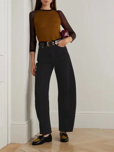 AGOLDE Luna High-rise Barrel-leg Organic Jeans | Thumbnail 2 AGOLDE Luna High-rise Barrel-leg Organic Jeans | Thumbnail 2