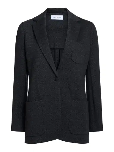 NELLS NELSON Geneve Knit Herringbone Jacket | Thumbnail 1 NELLS NELSON Geneve Knit Herringbone Jacket | Thumbnail 1