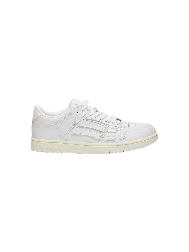 AMIRI Men's Skel Appliqué Leather Low-Top Sneakers - White - Size 8 | Thumbnail 1 AMIRI Men's Skel Appliqué Leather Low-Top Sneakers - White - Size 8 | Thumbnail 1