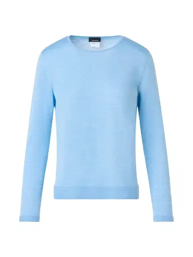 Akris Women's Fine Gauge Cashmere-Silk Sweater | Thumbnail 1 Akris Women's Fine Gauge Cashmere-Silk Sweater | Thumbnail 1