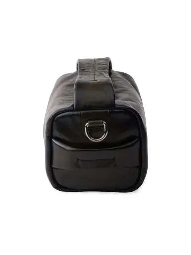 Prada Men's Antiqued Leather Shoulder Bag - Green | Thumbnail 6 Prada Men's Antiqued Leather Shoulder Bag - Green | Thumbnail 6