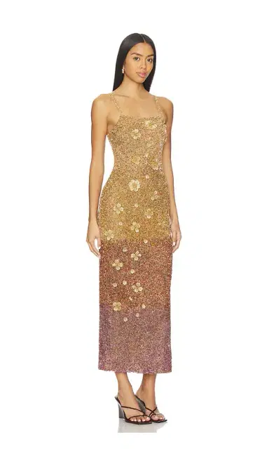 LA FUORI Alessia Sovereign Ombre Midi Dress | Thumbnail 2 LA FUORI Alessia Sovereign Ombre Midi Dress | Thumbnail 2