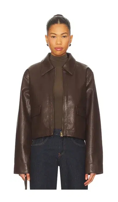 ALL THE WAYS Fianna Faux Leather Jacket | Thumbnail 1 ALL THE WAYS Fianna Faux Leather Jacket | Thumbnail 1