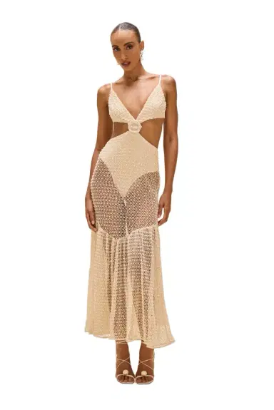PatBo CROCHET BLOOM CUT OUT BEACH DRESS | Thumbnail 1 PatBo CROCHET BLOOM CUT OUT BEACH DRESS | Thumbnail 1