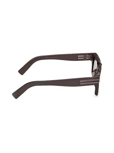 Zegna Men's 48MM Square Sunglasses - Dark Brown | Thumbnail 7 Zegna Men's 48MM Square Sunglasses - Dark Brown | Thumbnail 7