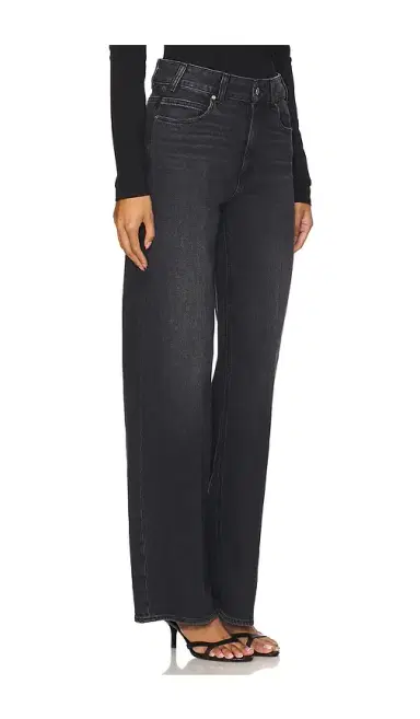 PAIGE Sasha Petite Wide Leg Jeans | Thumbnail 2 PAIGE Sasha Petite Wide Leg Jeans | Thumbnail 2