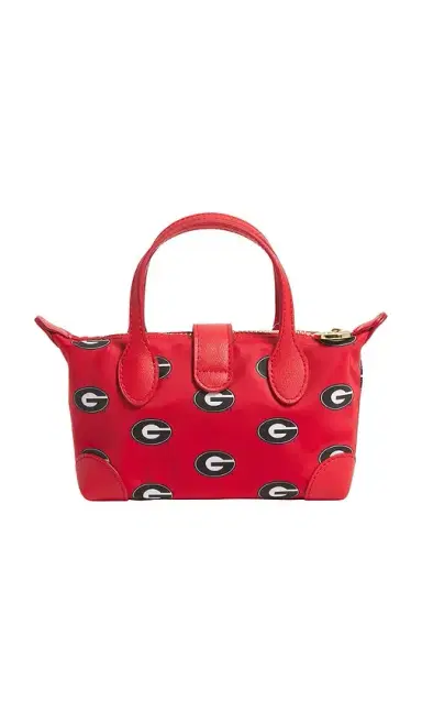 Stoney Clover Lane University Of Georgia Printed Nylon Pouchette Crossbody | Thumbnail 2 Stoney Clover Lane University Of Georgia Printed Nylon Pouchette Crossbody | Thumbnail 2