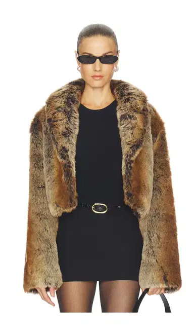 Lovers and Friends Cropped Ernie Coat | Thumbnail 1 Lovers and Friends Cropped Ernie Coat | Thumbnail 1