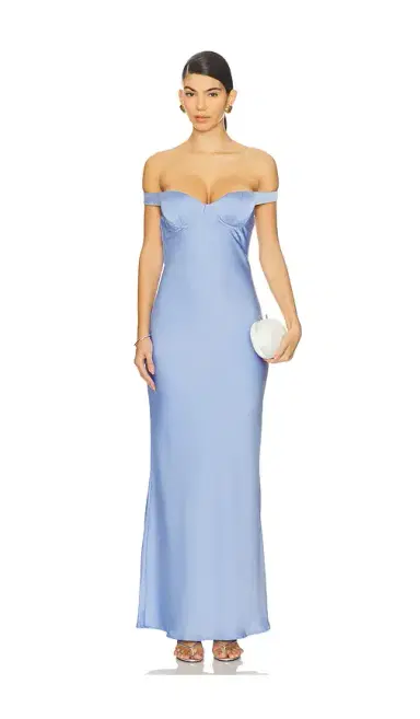 Runaway The Label Raphaella Off Shoulder Maxi Dress | Thumbnail 2 Runaway The Label Raphaella Off Shoulder Maxi Dress | Thumbnail 2