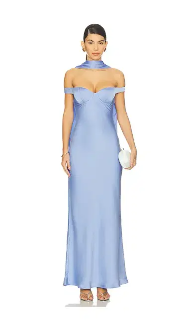 Runaway The Label Raphaella Off Shoulder Maxi Dress | Thumbnail 1 Runaway The Label Raphaella Off Shoulder Maxi Dress | Thumbnail 1