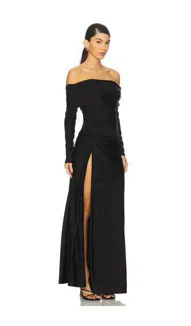 Runaway The Label Abbie Off Shoulder Maxi Dress | Thumbnail 2 Runaway The Label Abbie Off Shoulder Maxi Dress | Thumbnail 2