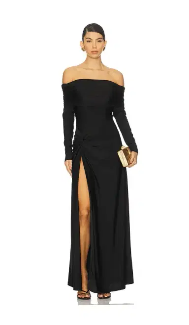 Runaway The Label Abbie Off Shoulder Maxi Dress | Thumbnail 1 Runaway The Label Abbie Off Shoulder Maxi Dress | Thumbnail 1