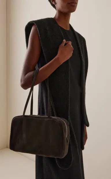 The Row Astra Nubuck Bowling Bag | Thumbnail 2 The Row Astra Nubuck Bowling Bag | Thumbnail 2