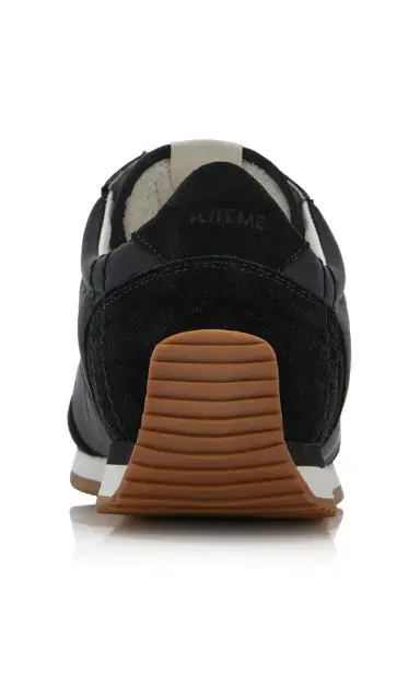 Toteme Quilted Suede-Trimmed Sneakers | Thumbnail 5 Toteme Quilted Suede-Trimmed Sneakers | Thumbnail 5