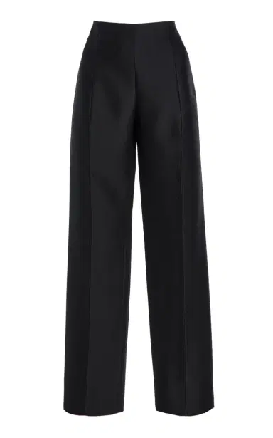 Toteme Slim Wool-Silk Straight-Leg Pants | Thumbnail 3 Toteme Slim Wool-Silk Straight-Leg Pants | Thumbnail 3