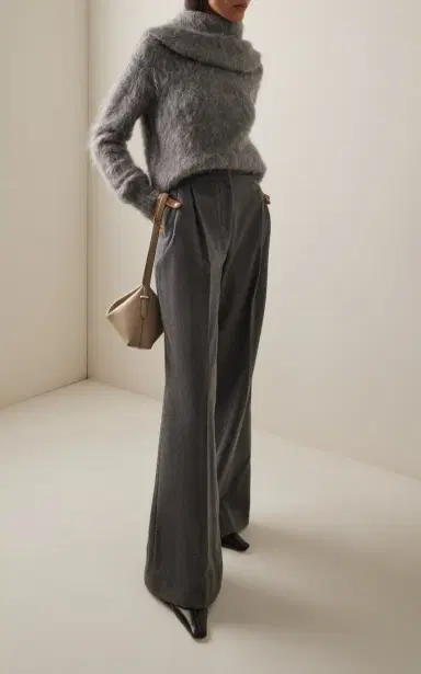 TOTEME Alpaca-Blend Turtleneck Sweater | Thumbnail 2 TOTEME Alpaca-Blend Turtleneck Sweater | Thumbnail 2