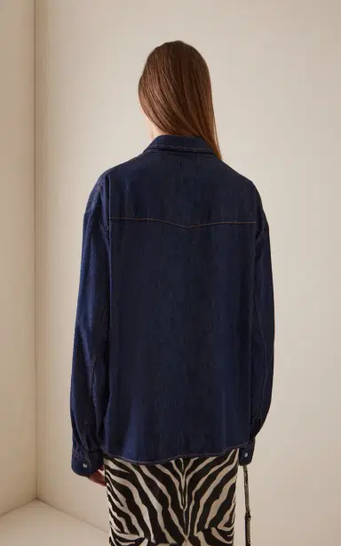 Khaite Grenon Chambray Shirt | Thumbnail 4 Khaite Grenon Chambray Shirt | Thumbnail 4