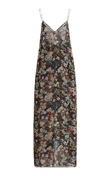 Khaite Taja Floral Silk-Chiffon Maxi Dress | Thumbnail 6 Khaite Taja Floral Silk-Chiffon Maxi Dress | Thumbnail 6
