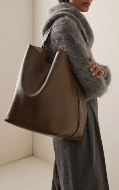 Toteme Belted Grained-Leather Tote | Thumbnail 2 Toteme Belted Grained-Leather Tote | Thumbnail 2