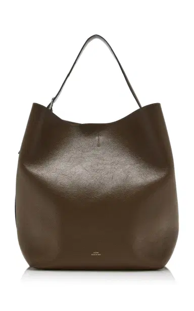 Toteme Belted Grained-Leather Tote | Thumbnail 1 Toteme Belted Grained-Leather Tote | Thumbnail 1