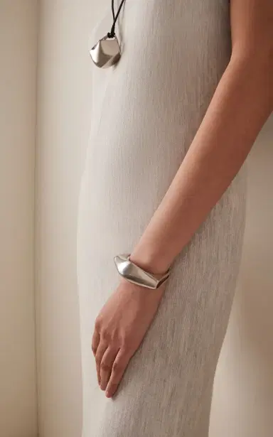Khaite Lotus Cuff Silver | Thumbnail 2 Khaite Lotus Cuff Silver | Thumbnail 2