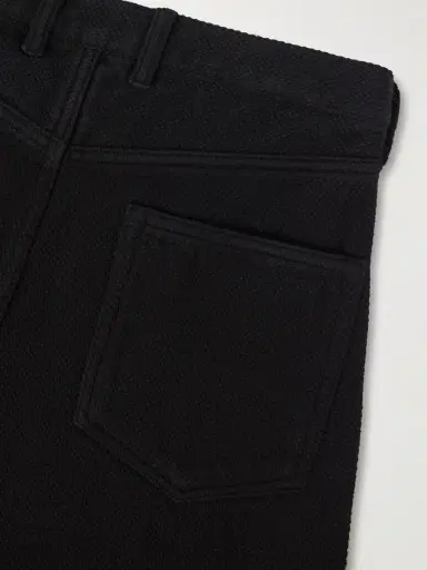 Blue Blue Japan Sashiko Straight-Leg Textured-Cotton Trousers - Men | Thumbnail 5 Blue Blue Japan Sashiko Straight-Leg Textured-Cotton Trousers - Men | Thumbnail 5