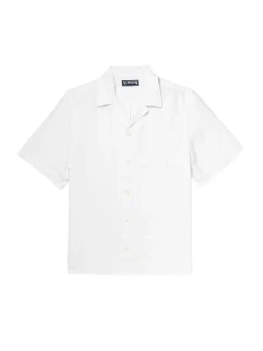 Vilebrequin Charli Convertible-Collar Linen Shirt - Men | Thumbnail 1 Vilebrequin Charli Convertible-Collar Linen Shirt - Men | Thumbnail 1