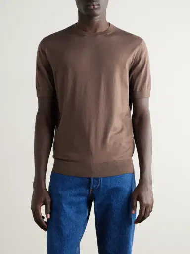 Zegna Cotton T-Shirt - Men | Thumbnail 3 Zegna Cotton T-Shirt - Men | Thumbnail 3