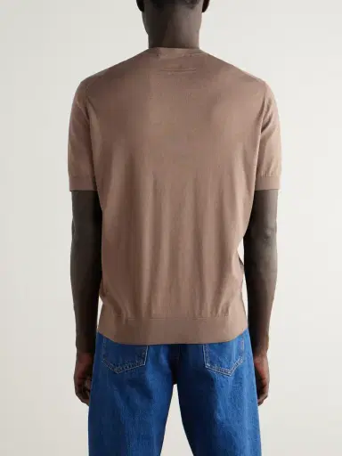 Zegna Cotton T-Shirt - Men | Thumbnail 4 Zegna Cotton T-Shirt - Men | Thumbnail 4