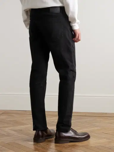 NN07 Tony 1923 Straight-Leg Garment-Dyed Organic Cotton-Blend Twill Trousers - Men | Thumbnail 4 NN07 Tony 1923 Straight-Leg Garment-Dyed Organic Cotton-Blend Twill Trousers - Men | Thumbnail 4