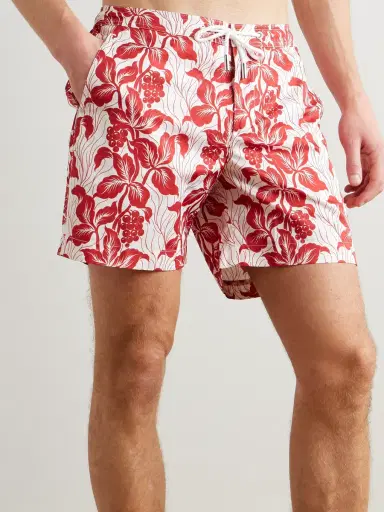 Orlebar Brown Bulldog Petralis Straight-Leg Mid-Length Printed Recycled Swim Shorts - Men | Thumbnail 2 Orlebar Brown Bulldog Petralis Straight-Leg Mid-Length Printed Recycled Swim Shorts - Men | Thumbnail 2