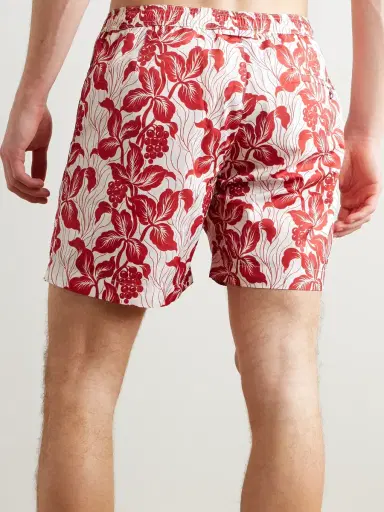 Orlebar Brown Bulldog Petralis Straight-Leg Mid-Length Printed Recycled Swim Shorts - Men | Thumbnail 3 Orlebar Brown Bulldog Petralis Straight-Leg Mid-Length Printed Recycled Swim Shorts - Men | Thumbnail 3