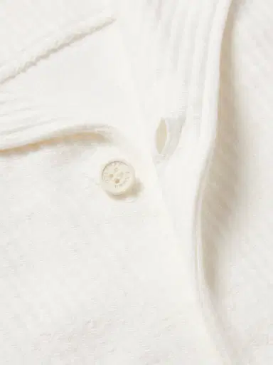 Orlebar Brown Howell Camp-Collar Ribbed Organic Cotton Shirt - Men | Thumbnail 4 Orlebar Brown Howell Camp-Collar Ribbed Organic Cotton Shirt - Men | Thumbnail 4