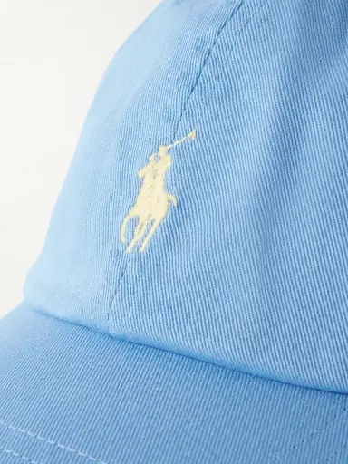 Polo Ralph Lauren Logo-Embroidered Cotton-Twill Baseball Cap - Men | Thumbnail 4 Polo Ralph Lauren Logo-Embroidered Cotton-Twill Baseball Cap - Men | Thumbnail 4