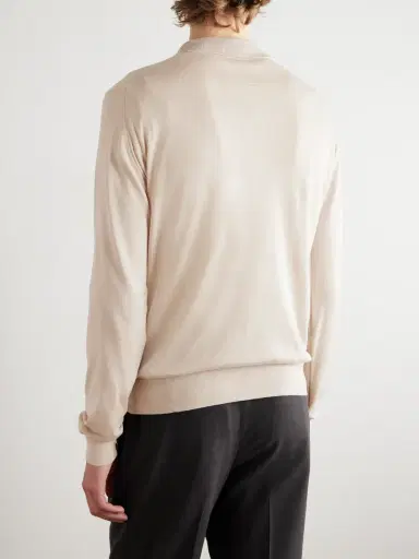 John Smedley Bradwell Slim-Fit Cotton Polo Shirt - Men | Thumbnail 4 John Smedley Bradwell Slim-Fit Cotton Polo Shirt - Men | Thumbnail 4
