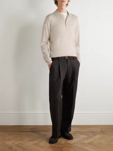 John Smedley Belper Slim-Fit Merino Wool Polo Shirt - Men | Thumbnail 2 John Smedley Belper Slim-Fit Merino Wool Polo Shirt - Men | Thumbnail 2
