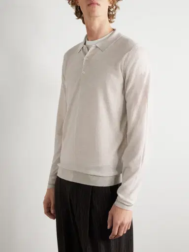 John Smedley Belper Slim-Fit Merino Wool Polo Shirt - Men | Thumbnail 3 John Smedley Belper Slim-Fit Merino Wool Polo Shirt - Men | Thumbnail 3