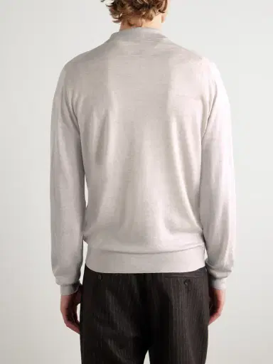 John Smedley Belper Slim-Fit Merino Wool Polo Shirt - Men | Thumbnail 4 John Smedley Belper Slim-Fit Merino Wool Polo Shirt - Men | Thumbnail 4