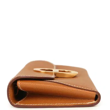 HERMÈS Hermes Maillon Chaine d'Ancre Wallet to Go Gold Epsom Gold Hardware | Thumbnail 3 HERMÈS Hermes Maillon Chaine d'Ancre Wallet to Go Gold Epsom Gold Hardware | Thumbnail 3