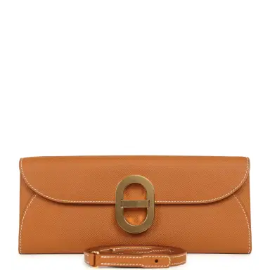 HERMÈS Hermes Maillon Chaine d'Ancre Wallet to Go Gold Epsom Gold Hardware | Thumbnail 1 HERMÈS Hermes Maillon Chaine d'Ancre Wallet to Go Gold Epsom Gold Hardware | Thumbnail 1