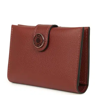 HERMÈS Hermes R.M.S Card Holder Rouge H Evercolor Lacquered Palladium Hardware | Thumbnail 5 HERMÈS Hermes R.M.S Card Holder Rouge H Evercolor Lacquered Palladium Hardware | Thumbnail 5